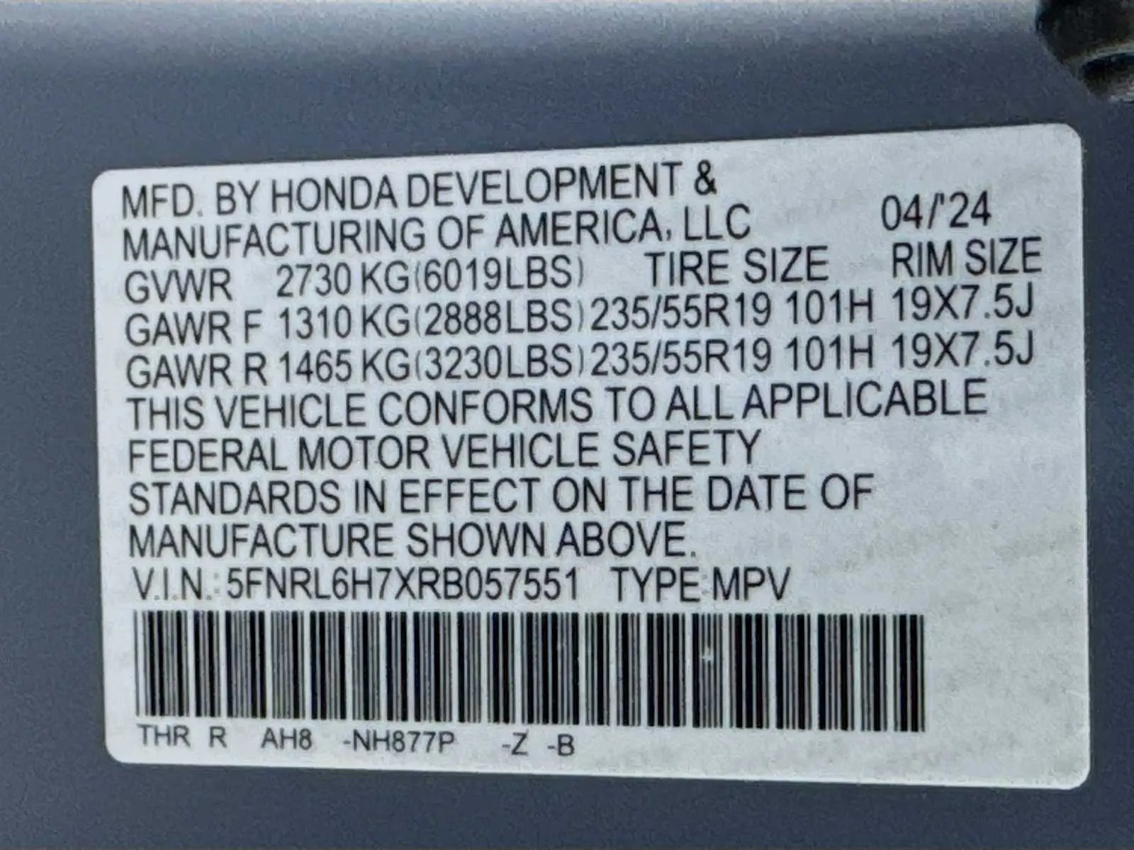 Honda Odyssey photo 35