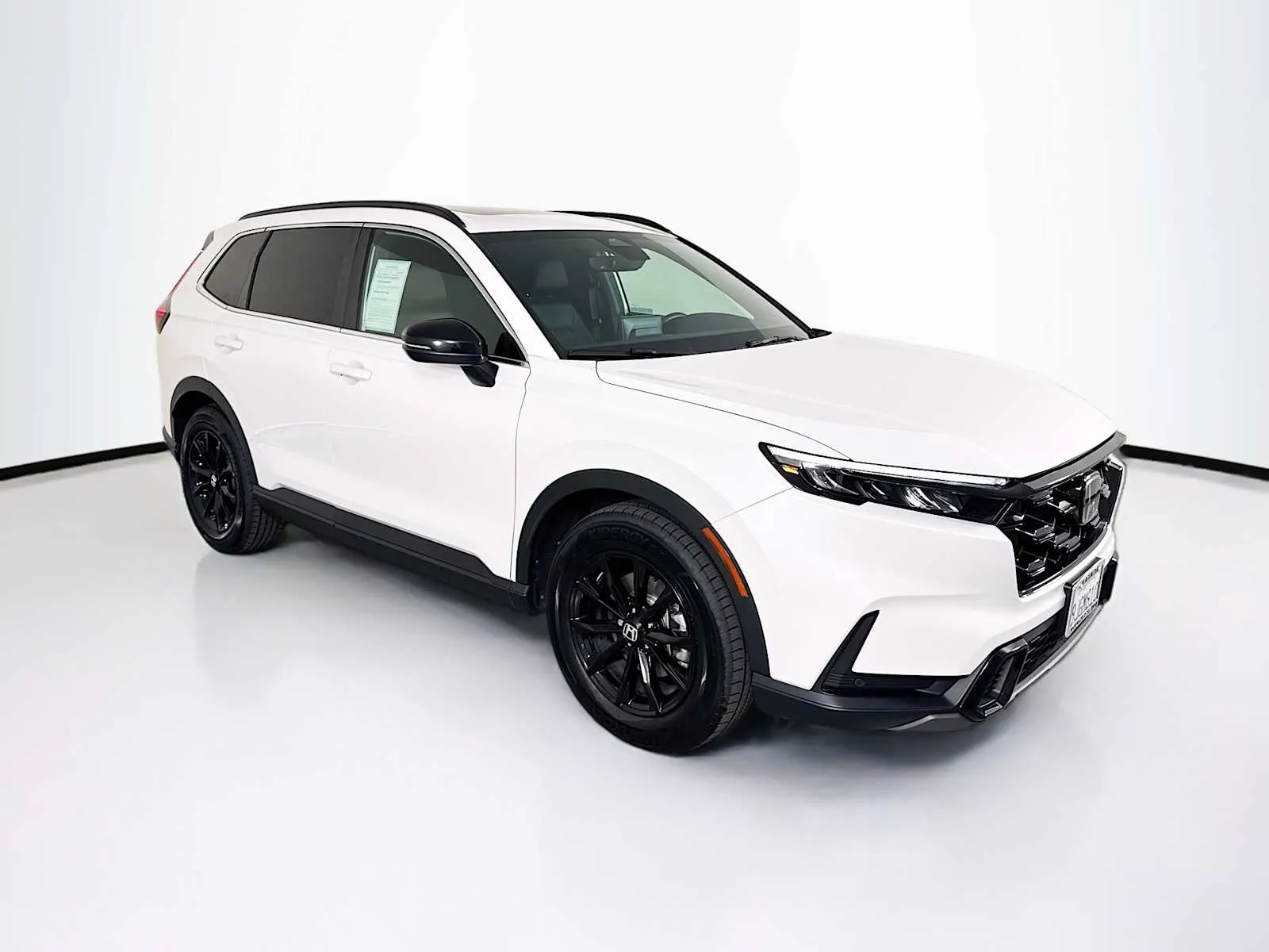 White 2024 Honda CR-V Hybrid Sport-L for sale in Indio, CA