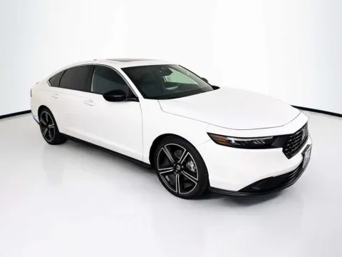 White 2024 Honda Accord Hybrid Sport for sale in Indio, CA