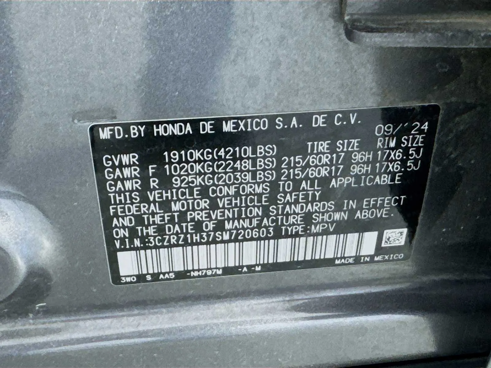 Honda HR-V photo 11