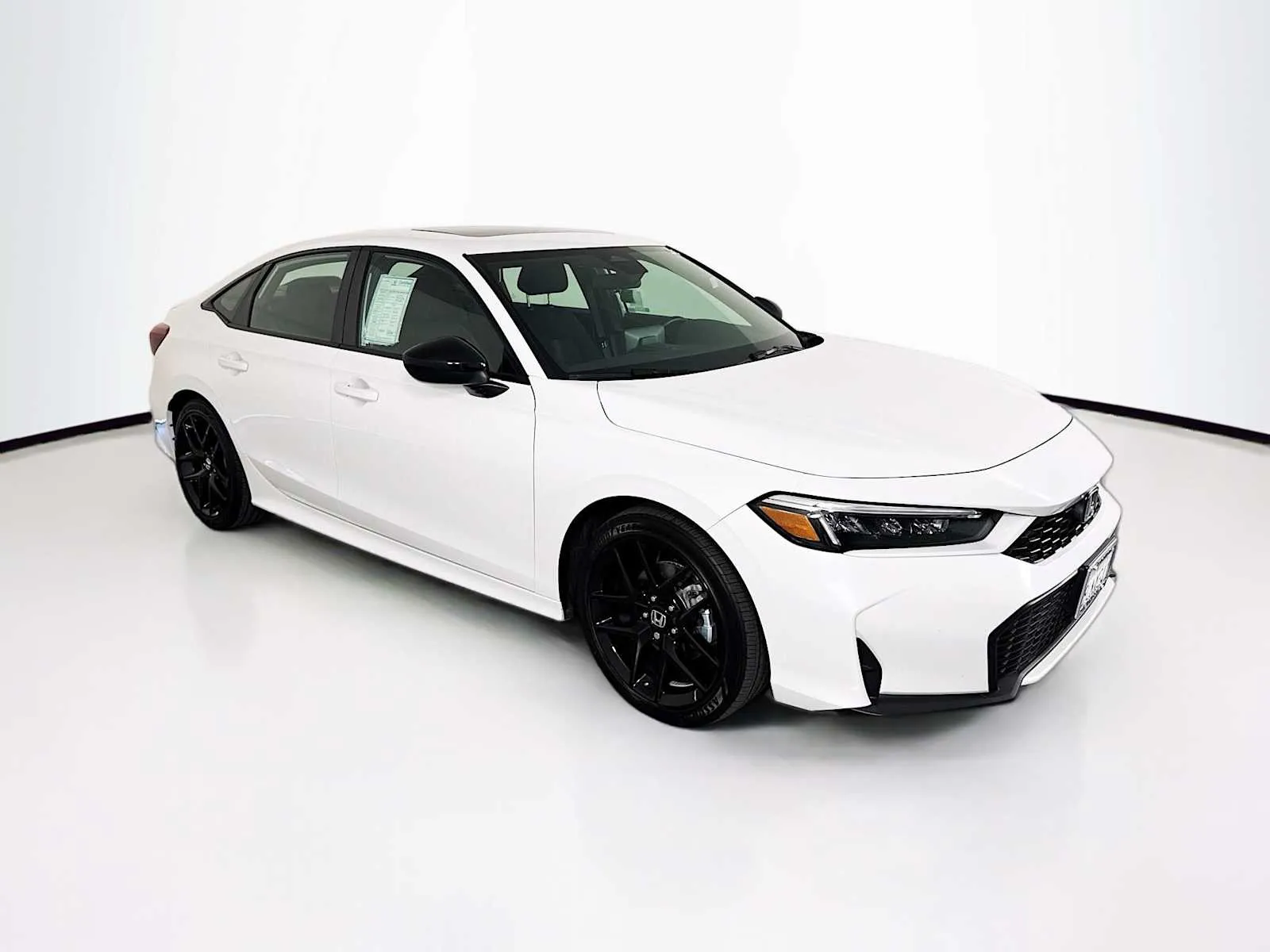 White 2026 Honda Civic Hybrid Sport for sale in Indio, CA