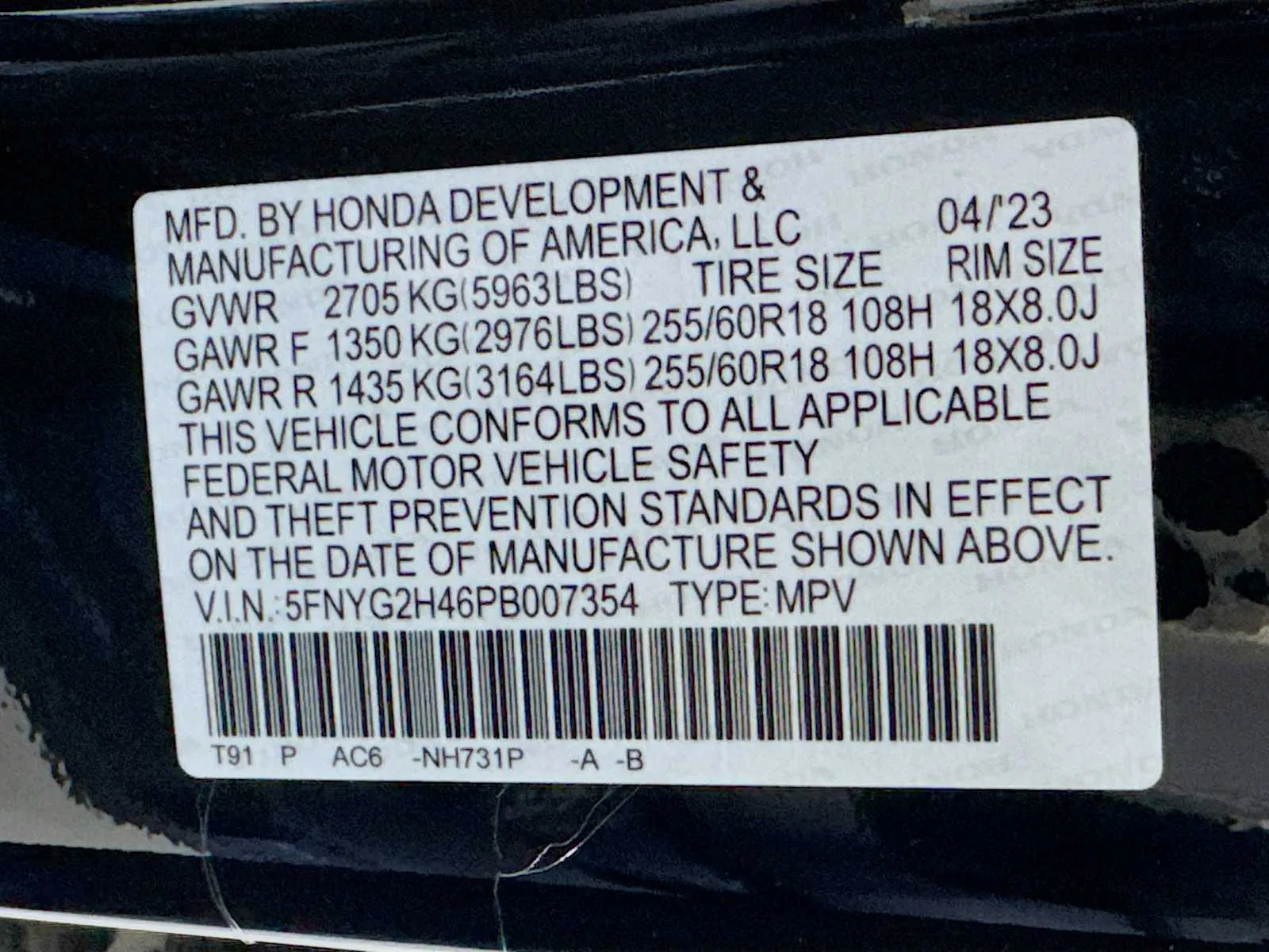 Honda Pilot photo 11