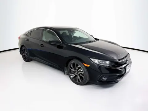 Black 2019 Honda Civic Sedan Sport for sale in Indio, CA