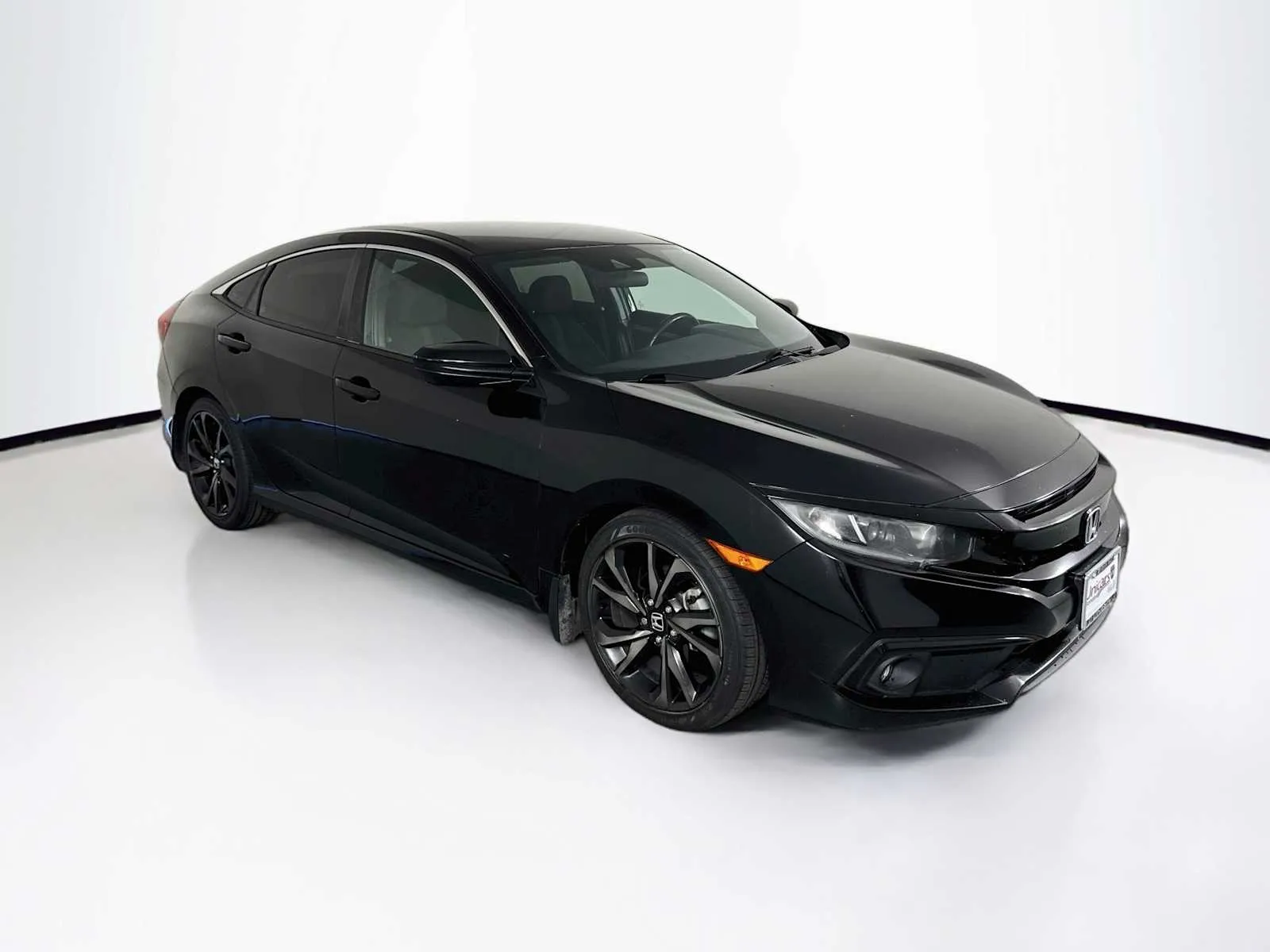 Black 2019 Honda Civic Sedan Sport for sale in Indio, CA