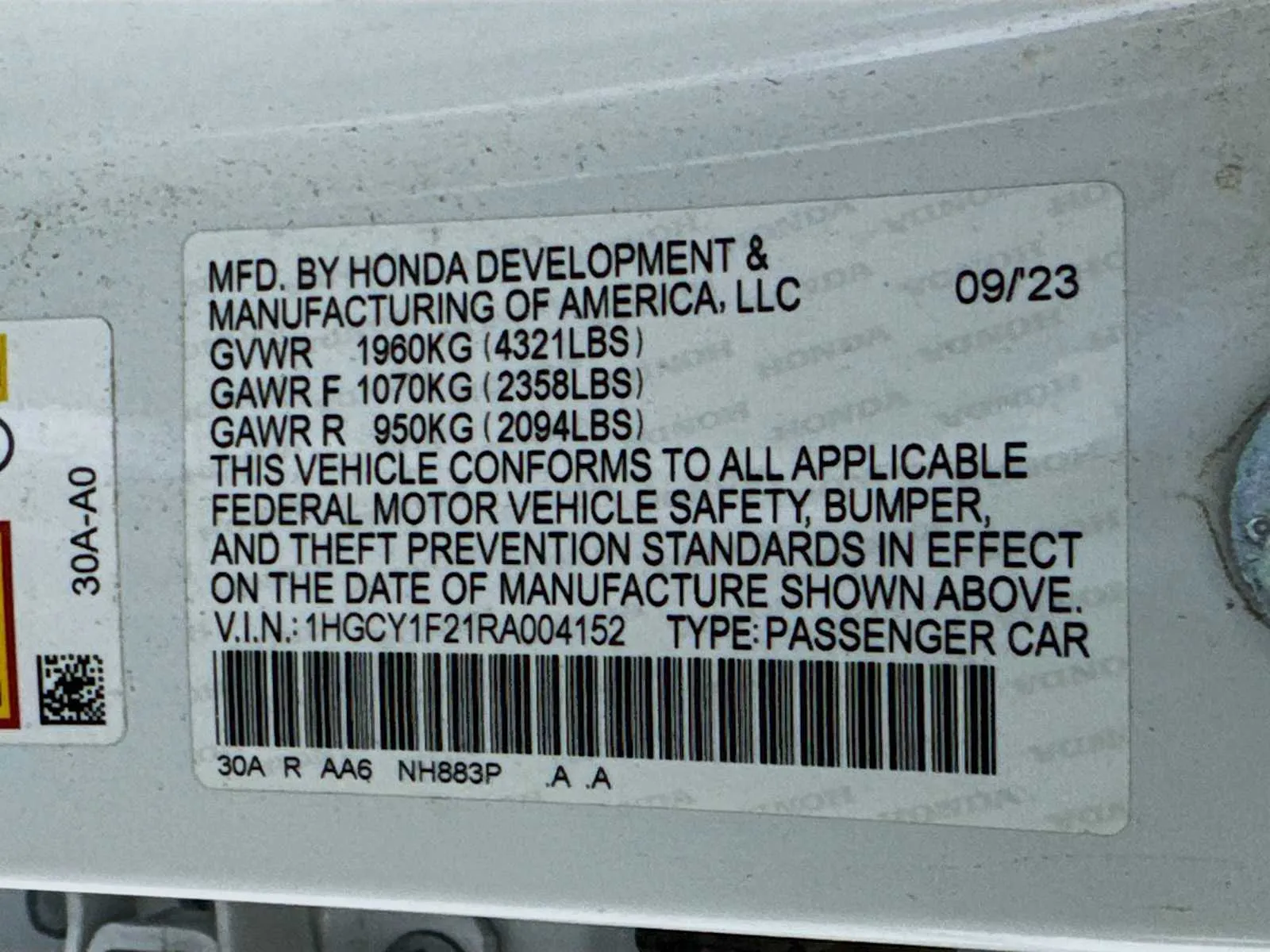 Honda Accord photo 11
