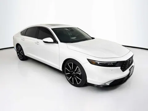 White 2024 Honda Accord Hybrid Touring for sale in Indio, CA