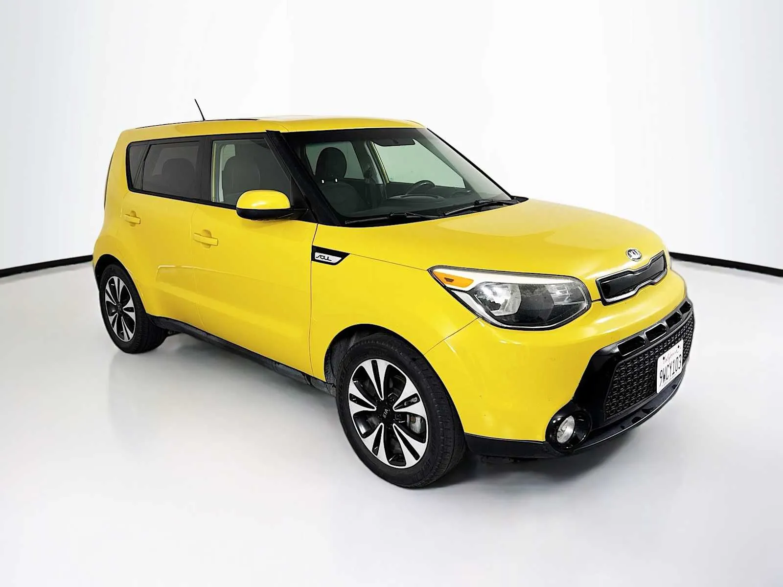 Yellow 2016 Kia Soul + for sale in Indio, CA