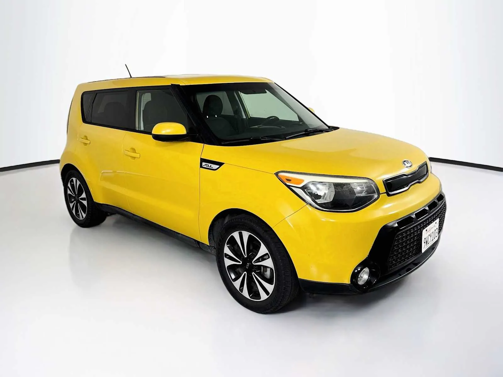 Yellow 2016 Kia Soul + for sale in Indio, CA