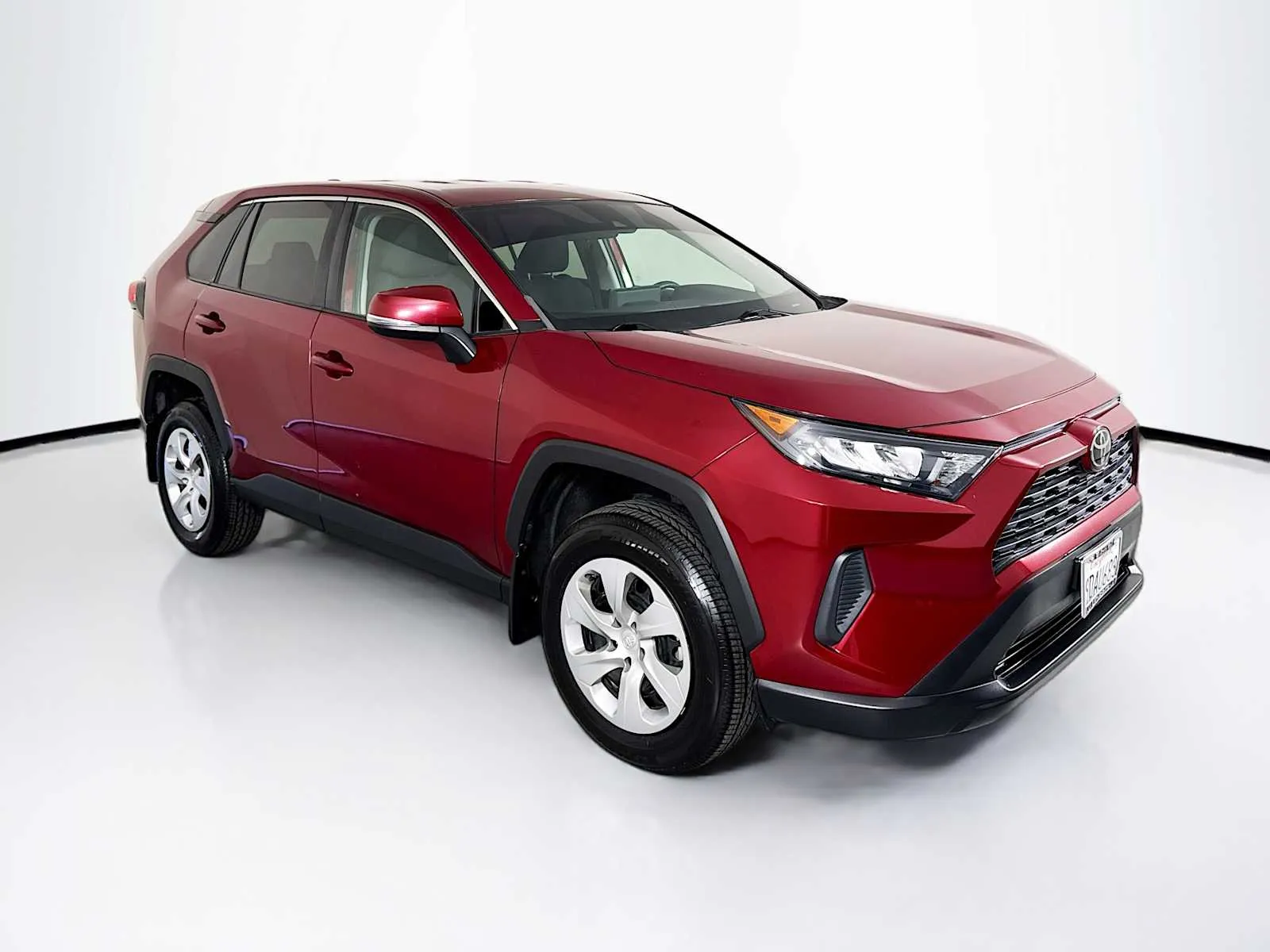 Red 2022 Toyota RAV4 LE for sale in Indio, CA