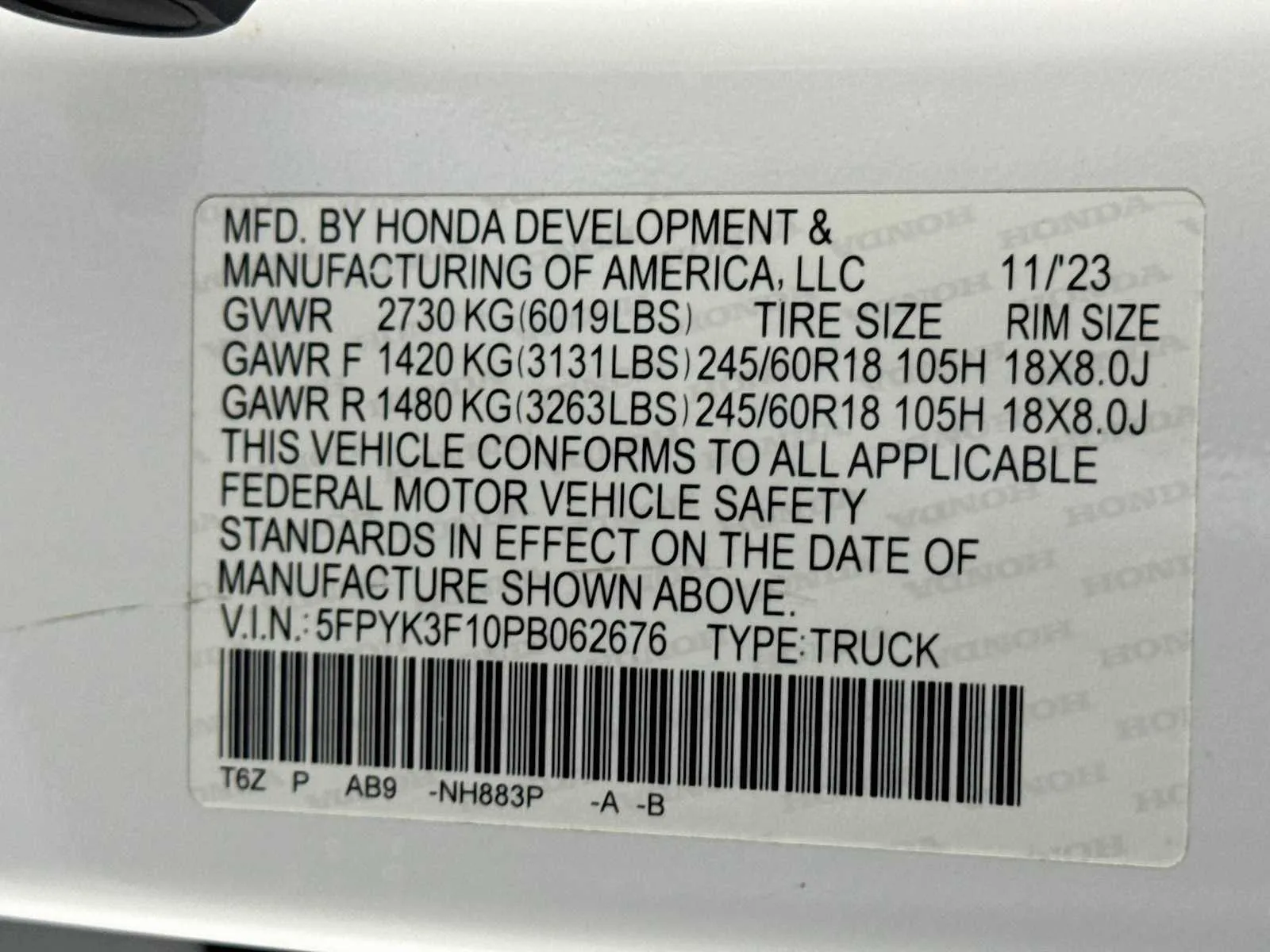 Honda Ridgeline photo 33