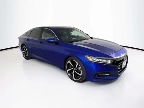 Blue 2019 Honda Accord Sedan Sport 1.5T for sale in Indio, CA