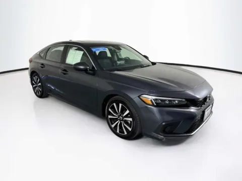 Gray 2024 Honda Civic EX-L for sale in Indio, CA