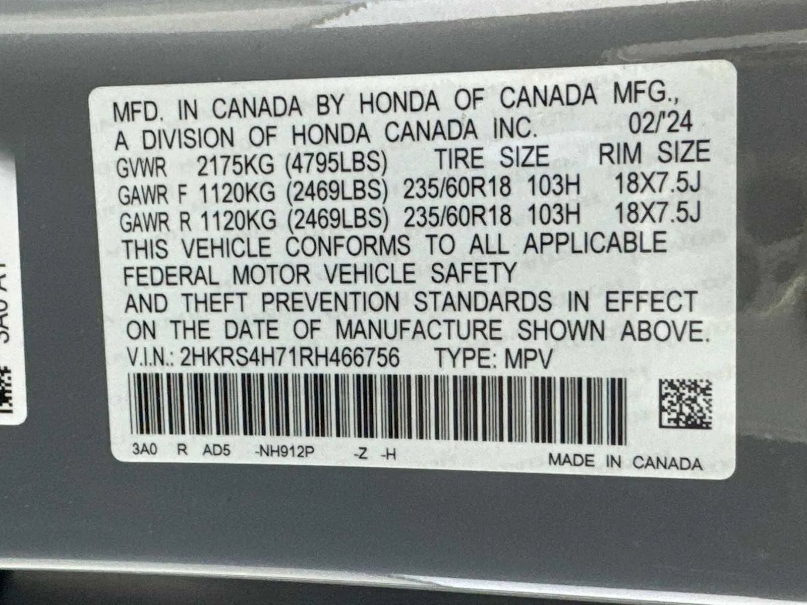 Honda CR-V photo 11