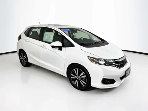White 2018 Honda Fit EX-L for sale in Indio, CA