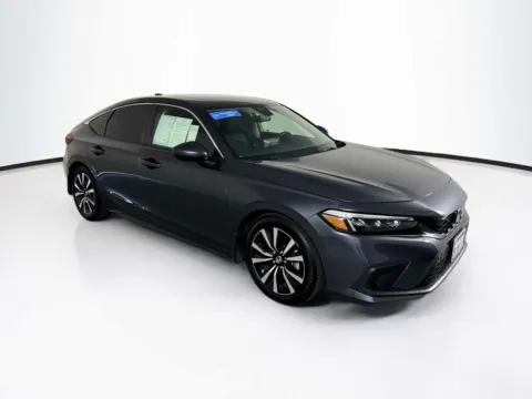 Gray 2024 Honda Civic EX-L for sale in Indio, CA