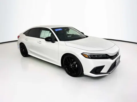 White 2024 Honda Civic Sport for sale in Indio, CA