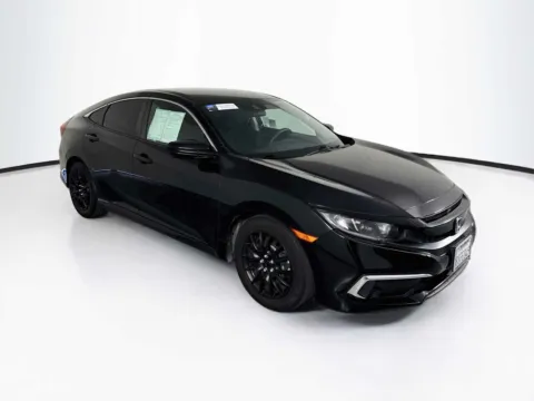 Black 2020 Honda Civic Sedan LX for sale in Indio, CA