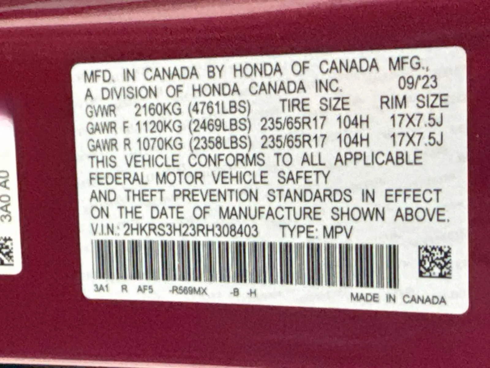 Honda CR-V photo 31