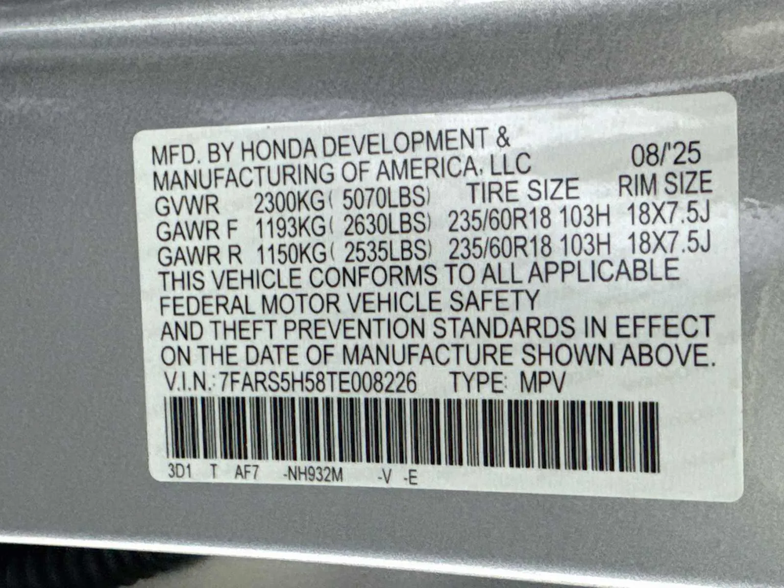 Honda CR-V photo 11