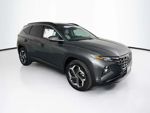 Gray 2024 Hyundai Tucson Hybrid Limited for sale in Indio, CA
