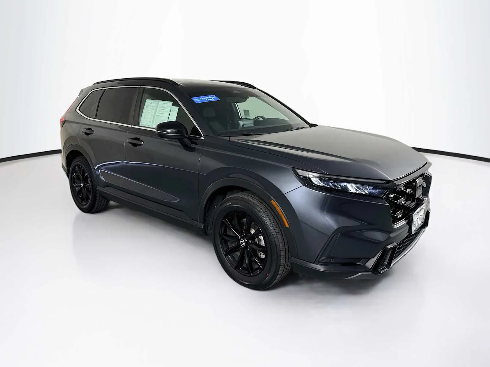 Gray 2024 Honda CR-V Hybrid Sport-L for sale in Indio, CA