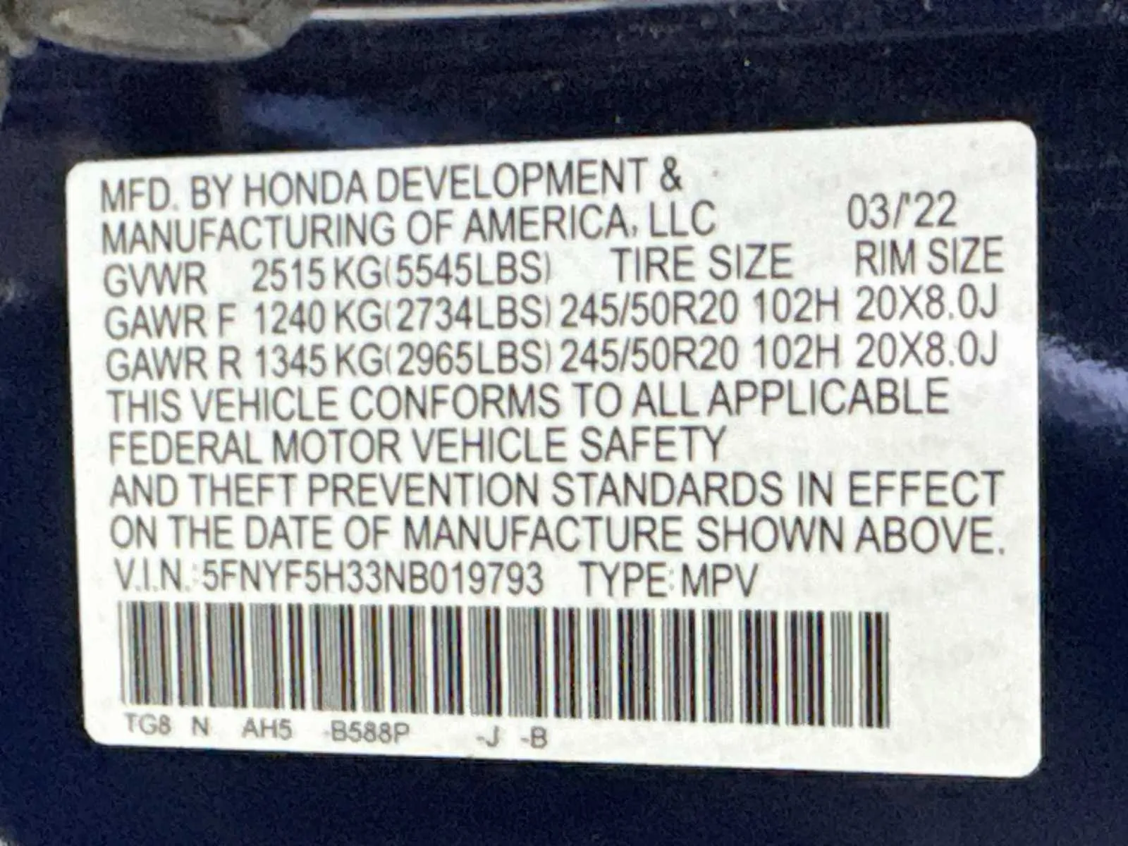 Honda Pilot photo 35