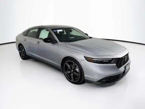 Silver 2024 Honda Accord Hybrid Sport for sale in Indio, CA