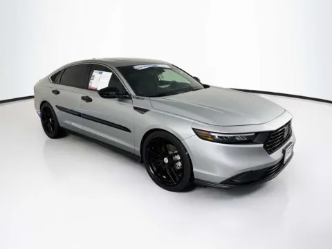 Silver 2024 Honda Accord Hybrid Sport for sale in Indio, CA