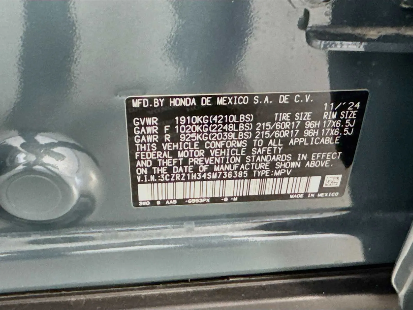 Honda HR-V photo 11