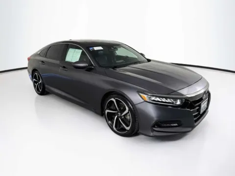 Gray 2018 Honda Accord Sedan Sport 1.5T for sale in Indio, CA