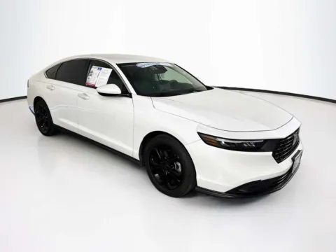White 2025 Honda Accord LX for sale in Indio, CA