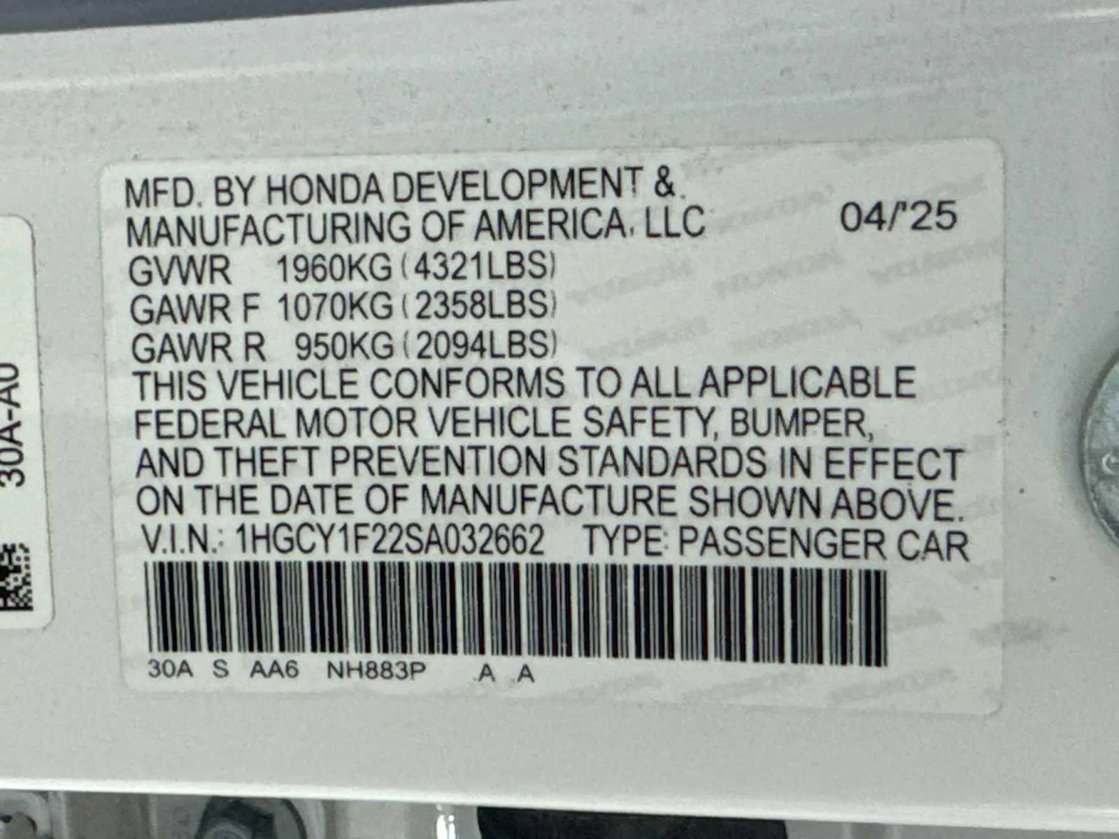 Honda Accord photo 10
