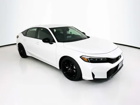 White 2025 Honda Civic Hatchback Sport for sale in Indio, CA