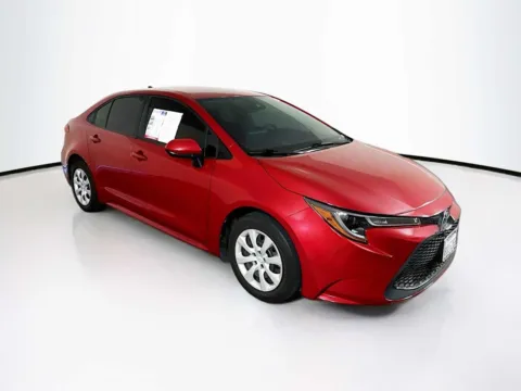 Red 2021 Toyota Corolla LE for sale in Indio, CA