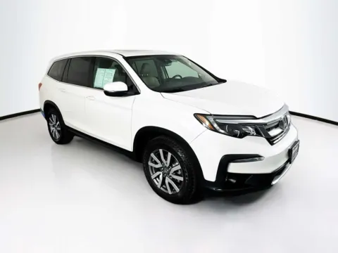 White 2019 Honda Pilot EX-L w/Navi & RES for sale in Indio, CA