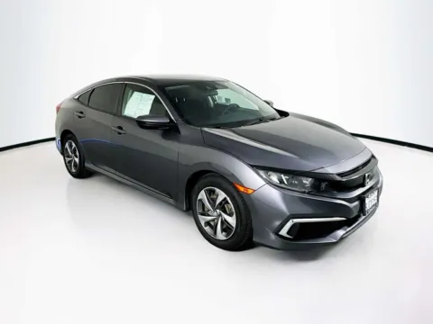 Gray 2019 Honda Civic LX for sale in Indio, CA