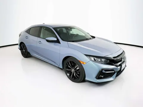 Gray 2020 Honda Civic Hatchback Sport for sale in Indio, CA
