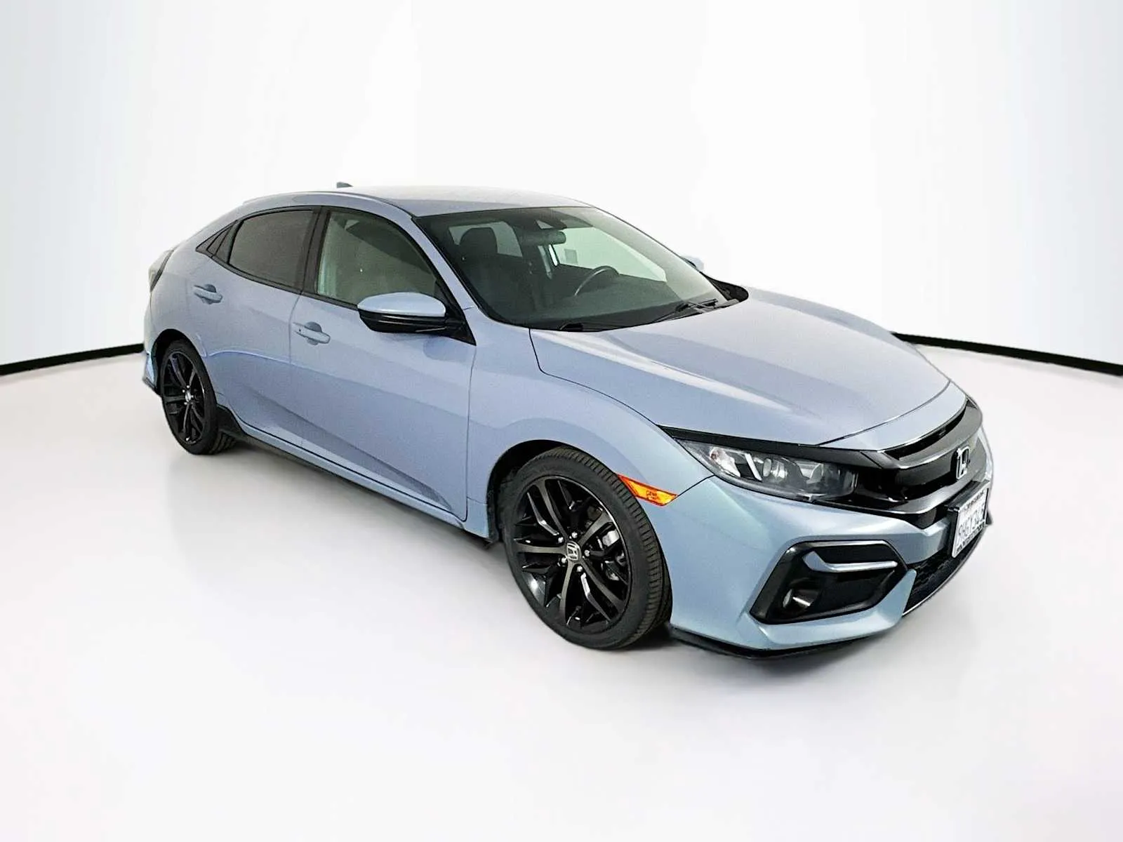 Gray 2020 Honda Civic Hatchback Sport for sale in Indio, CA