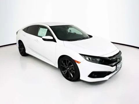 White 2019 Honda Civic Sport for sale in Indio, CA