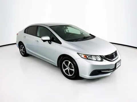 Silver 2015 Honda Civic SE for sale in Indio, CA