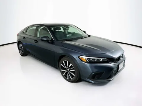 Gray 2023 Honda Civic Hatchback EX-L for sale in Indio, CA