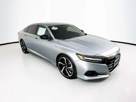 Silver 2022 Honda Accord Hybrid Sport for sale in Indio, CA