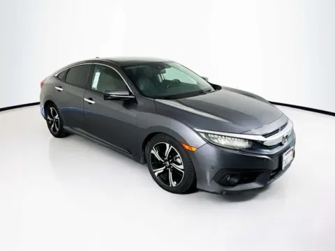 Gray 2016 Honda Civic Touring for sale in Indio, CA