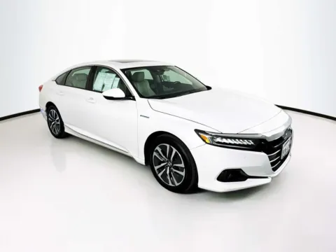 White 2022 Honda Accord Hybrid EX-L for sale in Indio, CA