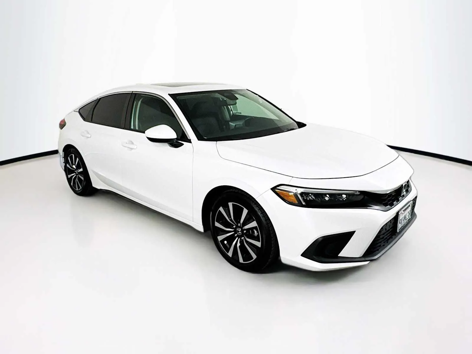 White 2024 Honda Civic Hatchback EX-L for sale in Indio, CA