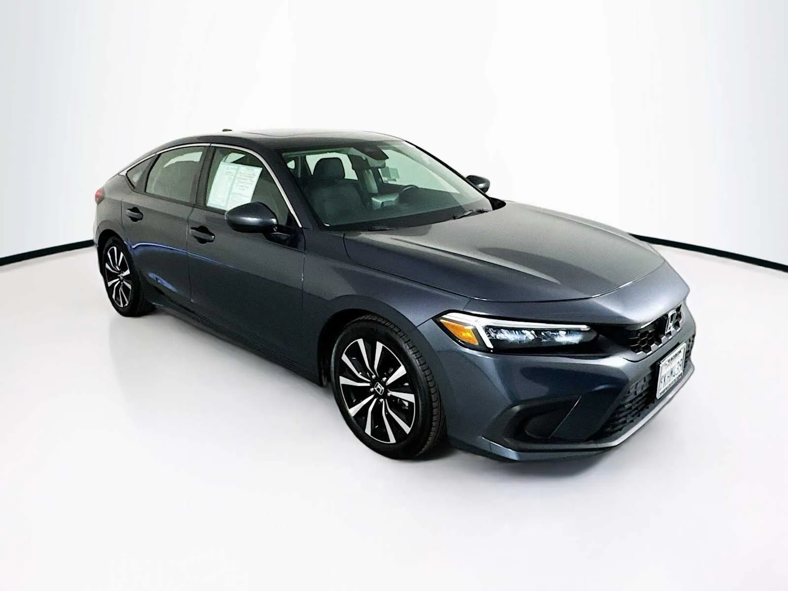 Gray 2024 Honda Civic Hatchback EX-L for sale in Indio, CA