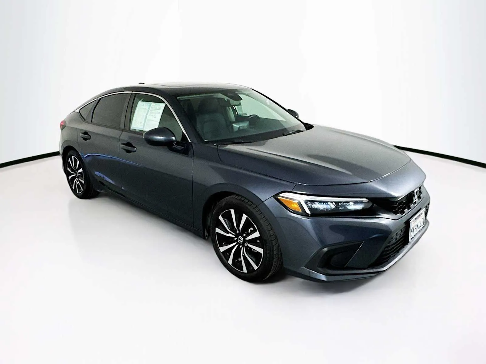 Gray 2024 Honda Civic Hatchback EX-L for sale in Indio, CA