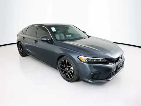 Gray 2023 Honda Civic Hatchback Sport Touring for sale in Indio, CA