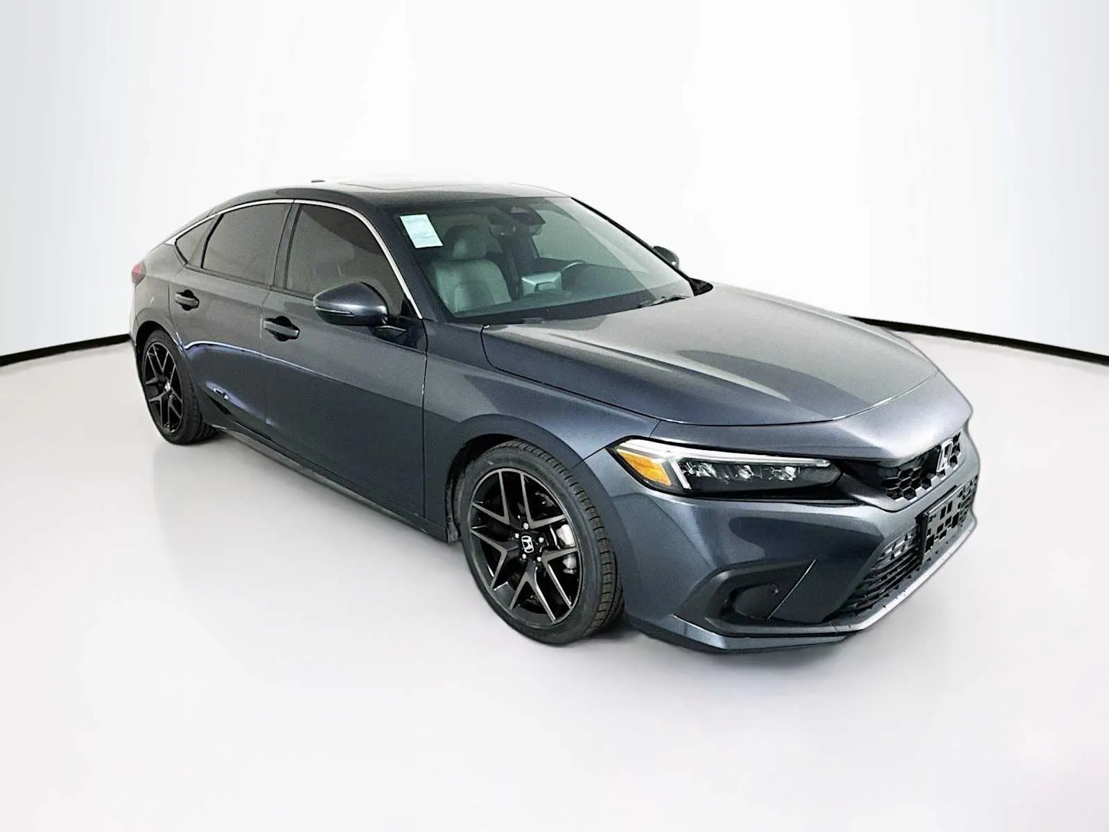 Gray 2023 Honda Civic Hatchback Sport Touring for sale in Indio, CA