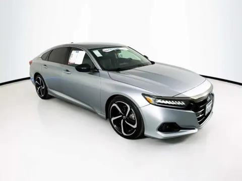 Silver 2022 Honda Accord Sport SE for sale in Indio, CA